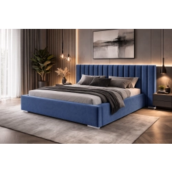 Łóżko do Sypialni Wysokość Wezgłowia 90 cm Kronos 05